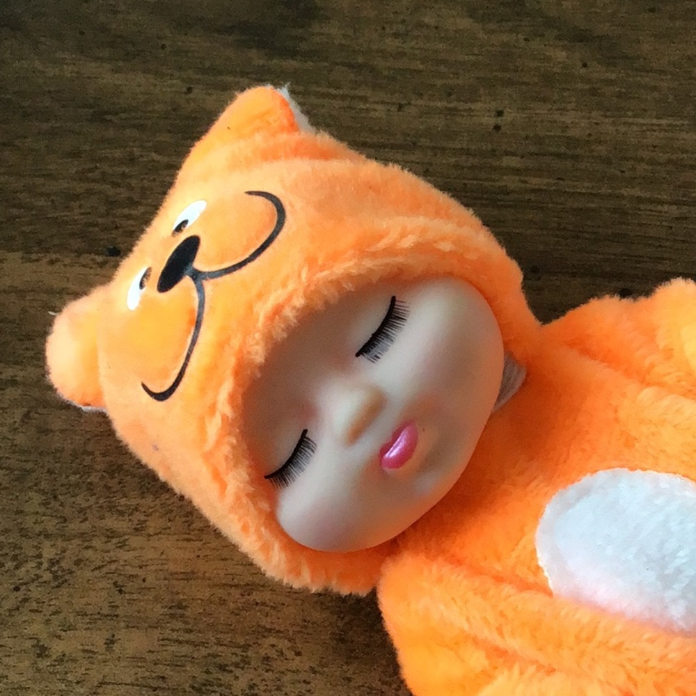 Keyohome Mini newborn baby dolls with animal-themed outfits. Set of 8 - Picture 14 of 15